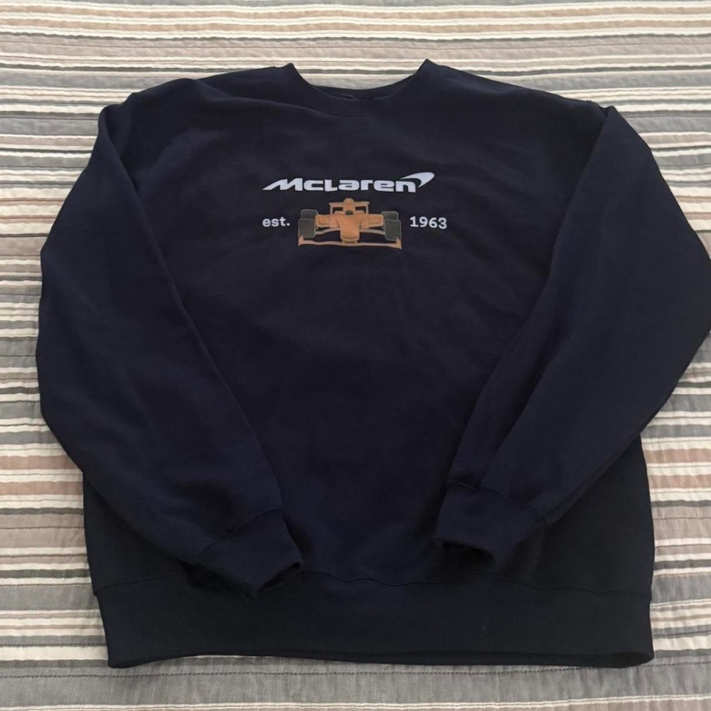 Mclaren formula 1 sweatshirt crew neck